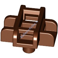 Деталь Лего Ножны Для Двух Мечей Цвет Коричневый