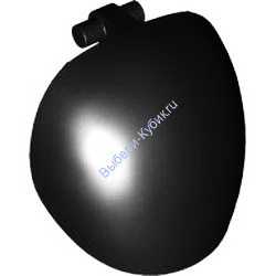 Деталь Лего Элемент Брони Цвет Черный