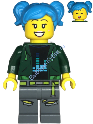 Минифигурка Лего Сити Поппи Старр twn475