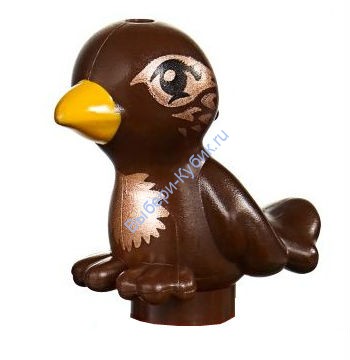 Деталь Лего Птица Френдс Цвет Темно-Коричневый