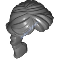 Деталь Лего Парик Женский Цвет Темно-Серый