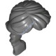 Деталь Лего Парик Женский Цвет Темно-Серый