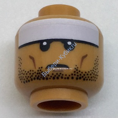 Деталь Лего Голова Минифигурки Цвет Карамельный