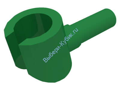 Деталь Лего Кисть Цвет Зеленый