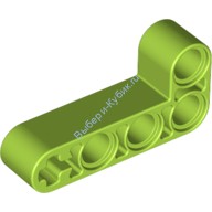 Деталь Лего Техник Бим 2 х 4 L-Формы Толстый Цвет Лайм