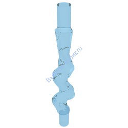 Деталь Лего Эффект Паутины Нить Цвет Прозрачно-Голубой