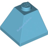 Деталь Лего Скос 45 2 х 2 Двойной Свод Цвет Умеренно-Лазурный