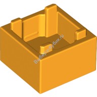 Деталь Лего Подарочная Коробка 2 х 2 х 1 Цвет Ярко-Светло-Оранжевый