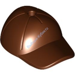 Деталь Лего Кепка Цвет Коричневый