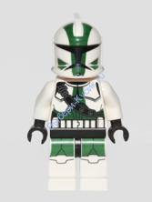 Минифигурка Лего Звездные Войны - Командир солдат-клонов Гри, 41-й элитный корпус sw0380