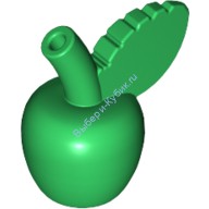 Деталь Лего Яблоко Цвет Зеленый
