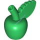 Деталь Лего Яблоко Цвет Зеленый