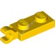 Деталь Лего Пластина 1 х 2 С Горизонтальной Защелкой На Конце Цвет Желтый