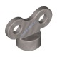 Деталь Лего Заводной Ключ Цвет Перламутрово-Светло-Серый