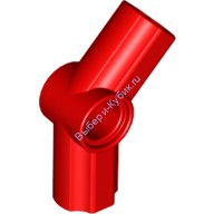 Деталь Лего Техник Коннектор Угловой #4 - 135 Градусов Цвет Красный