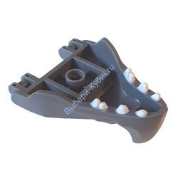 Деталь Лего Голова Дракона Ниндзяго Нижняя Челюсть Цвет Темно-Серый