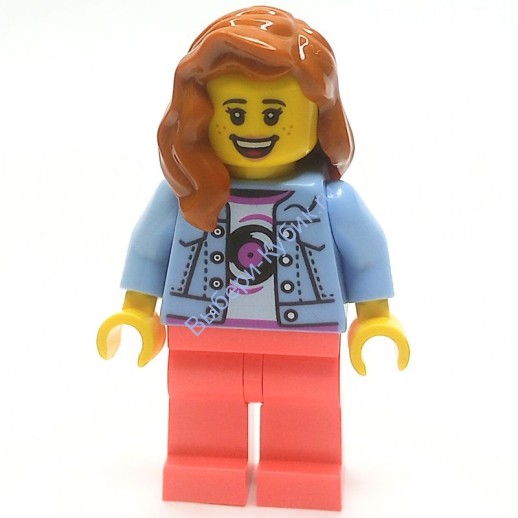 Минифигурка Лего Сити Продавец Музыкального Магазина twn476