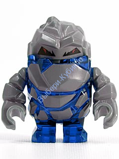 Минифигурка Лего Энергетические Шахтеры Каменный Монстр - Гляциатор pm004