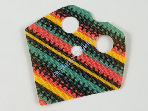 Деталь Лего Плащ / Пончо С Рисунком Цвет Ярко-Светло-Оранжевый