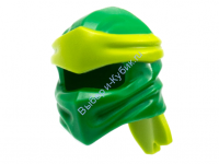 Деталь Лего Шлем Ниндзя Цвет Зеленый