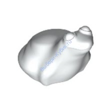 Деталь Лего Лягушка Цвет Белый