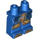 Деталь Лего Ноги С Рисунком Цвет Синий