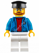   Минифигурка Лего Сити -  Капитан парома  cty0622