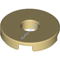 Деталь Лего Плитка Круглая 2 х 2 С Отверстием Цвет Песочный