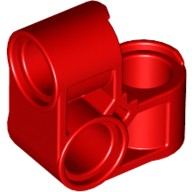 Деталь Лего Техник Пин Коннектор Перпендикулярный 2 х 2 Изогнутый Цвет Красный