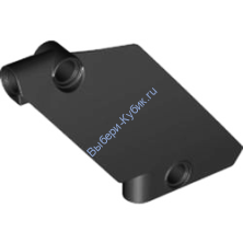 Деталь Лего Техник Панель Изогнутая #61 5 x 7 Левая Цвет Черный