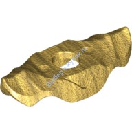 Деталь Лего Наплечная Броня Цвет Перламутрово-Золотой