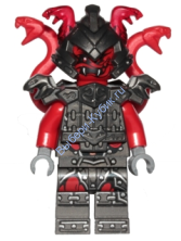 Минифигурка Лего Ниндзяго Vermillion Warrior