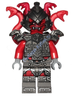 Минифигурка Лего Ниндзяго Vermillion Warrior