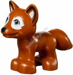 Деталь Лего Лиса Цвет Темно-Оранжевый