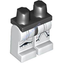Деталь Лего Ноги С Рисунком Цвет Черный