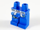 Деталь Лего Ноги С Рисунком Цвет Синий