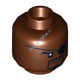 Деталь Лего Голова Минифигурки Цвет Коричневый