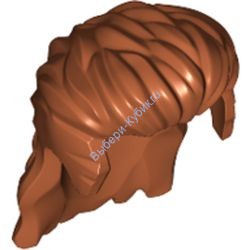 Деталь Лего Парик Цвет Темно-Оранжевый