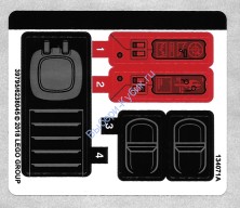 Наклейки К Набору Лего 76095