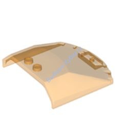 Деталь Лего Ветровое стекло 6 x 6 x 1 1/3 Цвет Прозрачно-Оранжевый