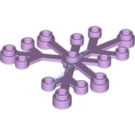 Деталь Лего Листья 6 х 5 Цвет Лавандовый