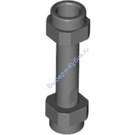 Деталь Лего Гладкая Рукоять Удлиненная Цвет Темно-Серый