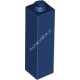 Деталь Лего Кубик 1 х 1 х 3 Цвет Темно-Синий