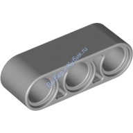 Деталь Лего Техник Бим 1 х 3 Толстый Цвет Светло-Серый