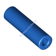 Деталь Лего Техник Пневматический Шланг 4 Мм Д. V2 2L / 16 Мм Цвет Синий