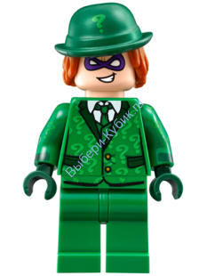 The Riddler - Suit and Tie, Hat with Hair (70903)
