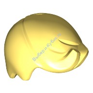 Деталь Лего Парик Мужской Цвет Ярко-Светло-Желтый