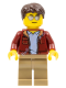 Минифигурка Лего Сити - Мужчина cty0985