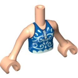 Деталь Лего Торс Мини Долл Френдс С Рисунком Цвет Карамельный