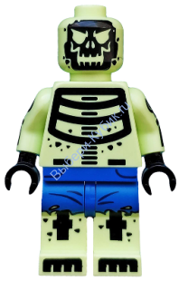 Минифигурка Лего коллекционные (Только минифигурка без подставки и аксессуаров) Доктор Фосфор